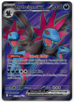 Pokemon - White Flare Hydreigon ex 161/086 NM - Image 1