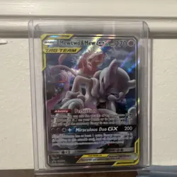 Pokemon Mewtwo x mew tag team gx 2019 SM191 - Image 2
