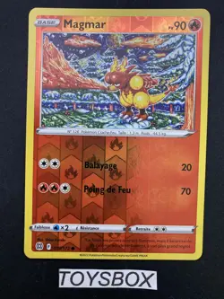 Carte Pokemon Magmar Reverse 019/172 / Stars Etincelantes EB9 / NEUF FR - Image 2