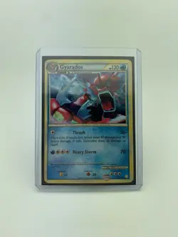 Pokemon TCG • Gyarados (Shiny) • HeartGold SoulSilver 123/123 • NM Rare Holo - Image 1