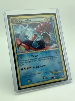 Pokemon TCG • Gyarados (Shiny) • HeartGold SoulSilver 123/123 • NM Rare Holo - Image 2