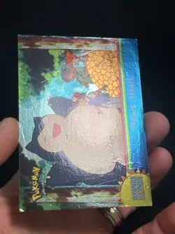 2000 Topps Pokemon TV #OR11 Snack Attack Foil Animation Series 3 dmg - Image 2