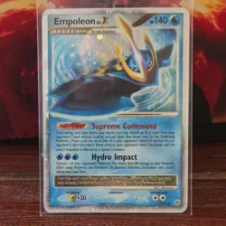 Pokemon Empoleon LV.X 140 HP Holo Rare Diamond & Pearl 120/130 Level Up 2007 - Image 1