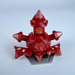 Bakugan Hexstar Red Pyrus (Darkus/Pyrus) NEW VESTROIA Bakuan Trap - Image 4