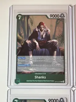 Shanks OP14-027 Azure Sea’s Seven 4 Foil Card Play Set Lot One Piece - Image 2