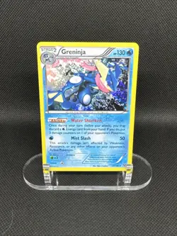 Pokemon TCG Greninja Holo Rare Card 41/146 XY Base Set 2014 (MP) - Image 1
