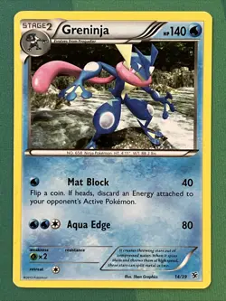 Pokemon Card - Greninja - Non-Holo Promo (14/39) Kalos Starter Set *MP* - Image 1