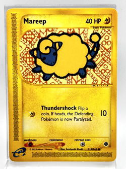 Mareep 119/165 Pokemon Card 2002 Expedition Base Set LP - Image 1
