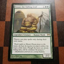 Mtg Dosan the Falling Leaf LP Champions of Kamigawa Magic Card Rare Commander - Image 1