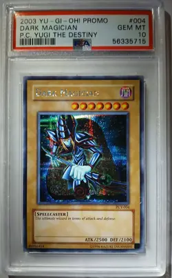 PSA 10 Yu-Gi-Oh! 2003 Dark Magician PCY-004 Promo Card Secret Rare Yugioh [PSA] - Image 1