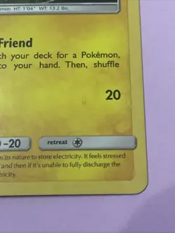 Pokemon Pikachu SM234 Sm Holo Promo Card NM - Image 3