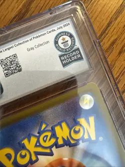 CGC-graded Japanese Pokemon Cetoddle card from the 2023 "Violet ex"world Record - Image 5