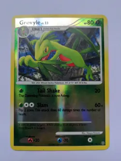 Pokemon Card Grovyle 39/100 Reverse Holo - Stormfront - NM - Image 2