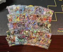 x50 Pokemon Ultra Rare Cards All GX cards Only Card Lot Pack Fresh MINT Sleeved - Image 1