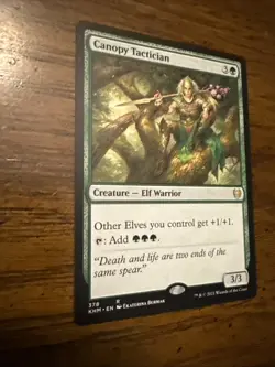 Canopy Tactician Kaldheim Regular 378 MTG - Image 2