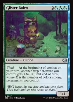 1x Glister Bairn NM Eng MTG - Lorwyn Eclipsed - Image 1