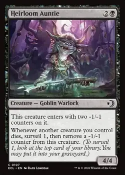 1x Heirloom Auntie NM Eng MTG - Lorwyn Eclipsed - Image 1