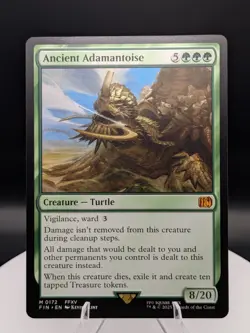 Ancient Adamantoise: Regular Mythic: Final Fantasy MTG (NM) - Image 1
