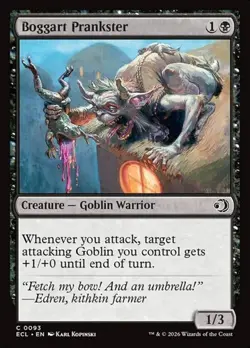 1x Boggart Prankster NM Eng MTG - Lorwyn Eclipsed - Image 1