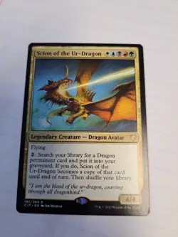 MTG: Scion of the Ur-Dragon (LP): Commander 2017 - Image 1