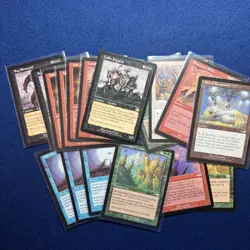 MTG lot of 19 Mercadian Masques, Nemesis, Prophecy RARES MINT/NM - Image 1
