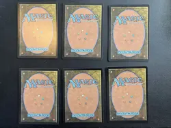 MTG Set Of 6 Full Art Foil Lands From Foundations - Image 2