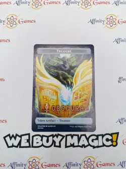 MTG | Treasure Token (Obscura) | SEA | Regular | Light Played | English - Image 1