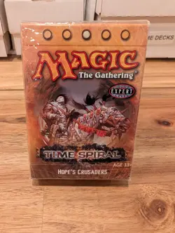 Magic The Gathering Time Spiral Hope's Crusaders New Sealed Theme Deck MTG - Image 1