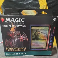 The Lord of the Rings: Tales of Middle-Earth Commander Deck- The Hosts of Mordor 195166205052 - Image 1