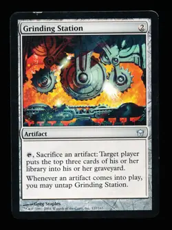 * * 1x Grinding Station x1 * * Fifth Dawn MTG LP Lightly Played - Image 1