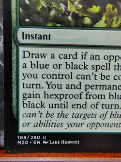 Veil of Summer - MTG Core Set 2020 - Regular - Lightly Played - Image 4