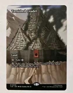 1x MTG Avatar Tarnished Citadel *Borderless* - Avatar Mythic! NM Mint! - Image 1