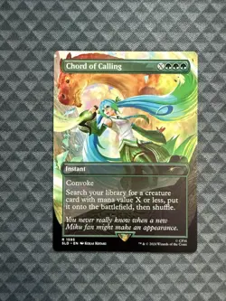 MTG Chord of Calling #1595 Rare Secret Lair Drop Series (SLD) - Image 1