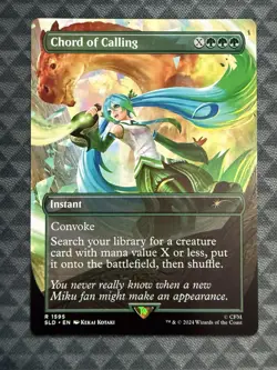 MTG Chord of Calling #1595 Rare Secret Lair Drop Series (SLD) - Image 2