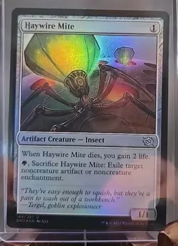 Haywire Mite The Brothers' War MTG Foil Near Mint - Image 3