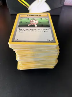 Big Lot of Vintage Pokemon Trainer Cards! 190+ Cards FREE SHIPPING 1999 - Image 1