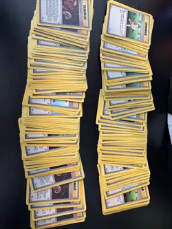 Big Lot of Vintage Pokemon Trainer Cards! 190+ Cards FREE SHIPPING 1999 - Image 3