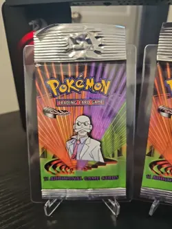 Empty Gym Challenge Complete Artwork Pokemon Opened Packs *Clean* - Image 2