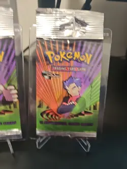 Empty Gym Challenge Complete Artwork Pokemon Opened Packs *Clean* - Image 5