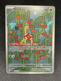 Shuckle 136/132 - Pokemon Tcg Mega Evolution Illustration Rare - Image 1