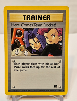 Here Comes Team Rocket! 15/82 Holo Rare Unlimited Team Rocket Pokemon 1274 - Image 1