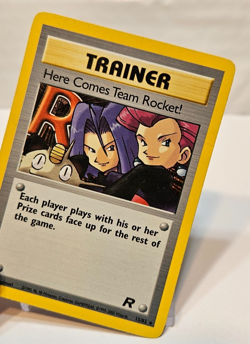 Here Comes Team Rocket! 15/82 Holo Rare Unlimited Team Rocket Pokemon 1274 - Image 4