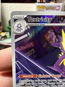 Toxtricity 103/094 - Illustration Rare - Phantasmal Flames - Pokemon TCG - NM - Image 3