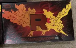 Pokemon TCG Team Rocket’s Moltres EX Ultra Premium Collection (UPC) -SEALED (X3) - Image 1