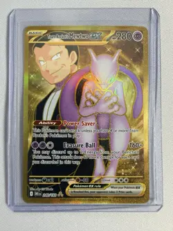 Team Rocket's Mewtwo ex - 240/182 Hyper Rare SV10: Destined Rivals Pokemon - Image 3