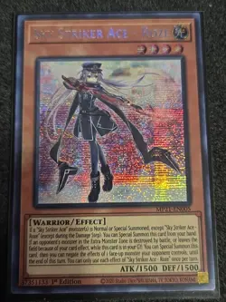 Yu-Gi-Oh TCG MP21-EN005 "Sky Striker Ace - Roze" 1st Prismatic SECRET RARE NM - Image 1