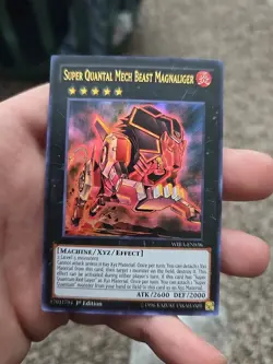 Super Quantal Mech Beast Magnaliger WIRA-EN036 Ultra Rare 1st Edition Yugioh NM - Image 1