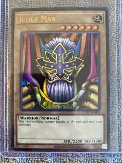 Judge Man - LCKC-EN004 - Ultra Rare - Unlimited NM x2 - Image 3