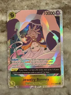 Jewelry Bonney OP13-108 SR Carrying on His Will - ONE PIECE ENGLISH - Image 1