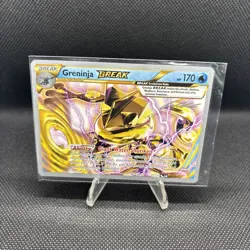 Pokemon TCG 2016 Greninja Break 41/122 World Champions 2016 Rare Card - Image 1